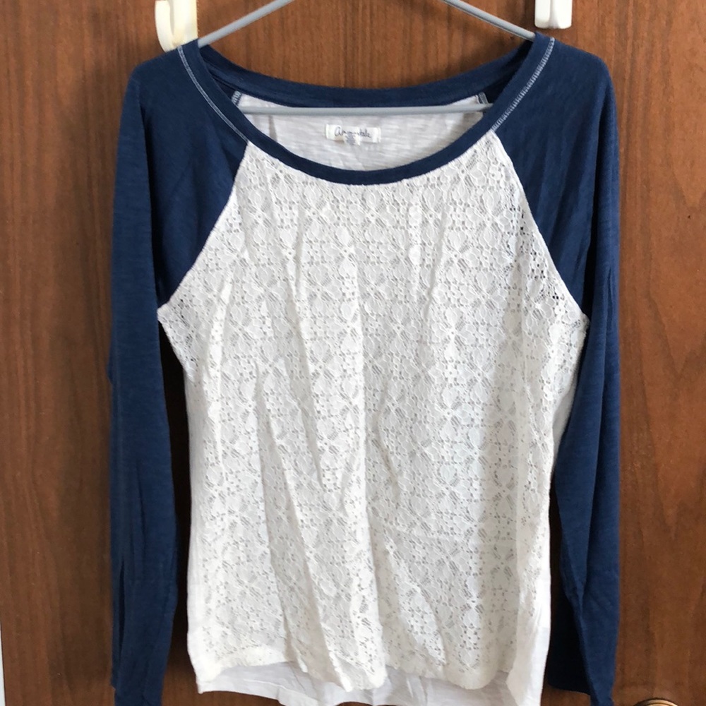 Lace long sleeve